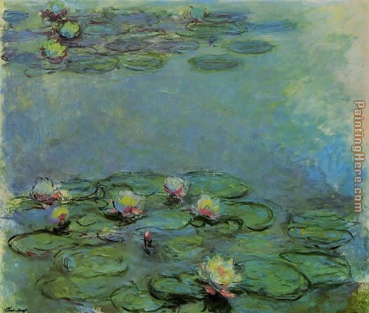 Water-Lilies 43 painting - Claude Monet Water-Lilies 43 art painting